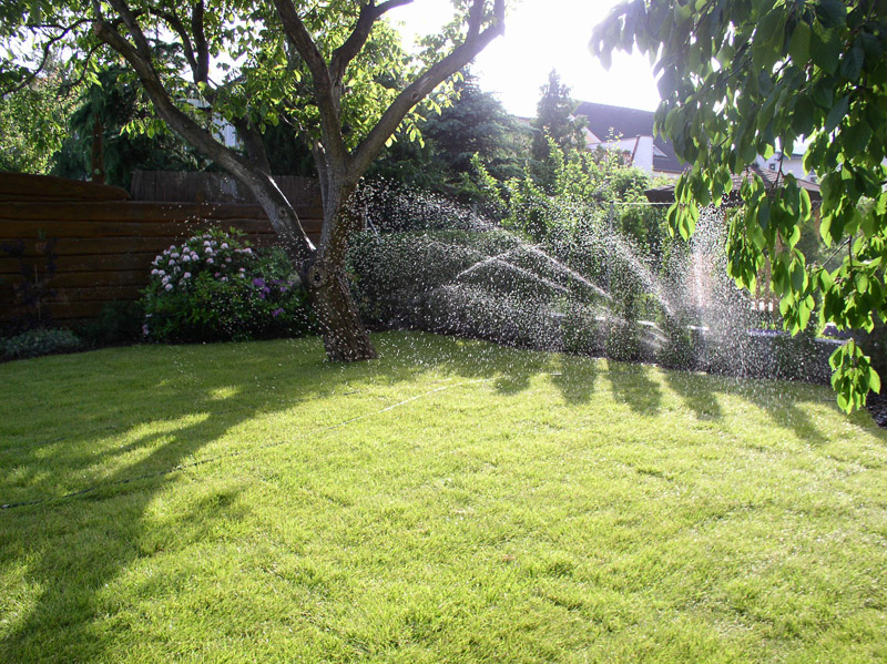 Voda v záhrade